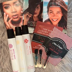 Set of Three Mixologie Rollerballs and Samples